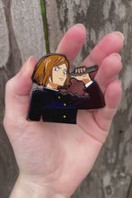 Load and play video in Gallery viewer, Girl of Steel - Enamel Pin
